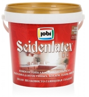 Jobi -20С° SEIDENLATEX T8 Краска шелк.-гл. моющ. База С (0,9 л)/6 шт