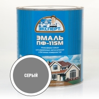 Эксперт Эмаль ПФ-115М гл. серая RAL7005 2,7 кг /6