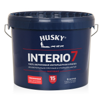 HUSKY  INTERIO 7 Краска  интерьерная матовая -20С  база С (9л)