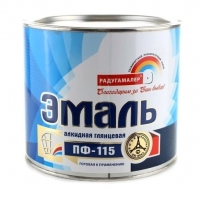 Эмаль ПФ-115 ГОСТ 6465-76 синяя (2,7 кг)/6 Радуга
