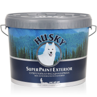 HUSKY SUPER PAINT EXTERIOR Краска фасадная база С -20 (9л)