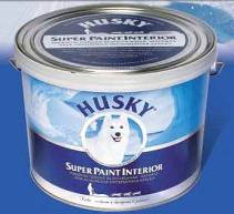 HUSKY Super Paint Interior износост. мат. акрил. интерьер. краска  ( 0,9л) /6