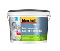 Краска Marshall Export Кухни и Ванные мат латексная BW (9 л)