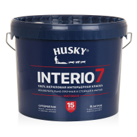 HUSKY  INTERIO 7 Краска  интерьерная матовая -20С база А (9л)