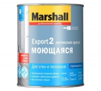 Краска Marshall Export 2 латексная глубокоматовая BW (4,5л)