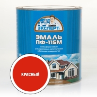 Эксперт Эмаль ПФ-115М гл. красная  RAL 3001 1,8 кг /6
