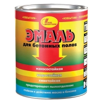 Эмаль для бетонных полов (серая) 20л  "Новбытхим"