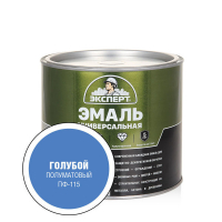 Эксперт Эмаль ПФ-115 п/матовая голубая 1,8 кг /6