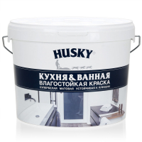 HUSKY Краска для кухонь и ванных комнат  -20 9л