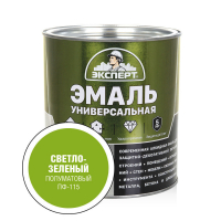 Эксперт Эмаль ПФ-115 п/матовая светло-зеленая 2,5 кг /6