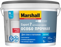 Краска Marshall Export 7 латексная матовая BW (0,9л)