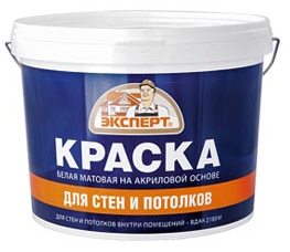 Эксперт краска для стен и потолков (3кг)