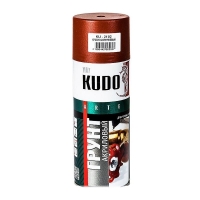 2102 Грунтовка акриловая красно-корич. KUDO (0,52л)/12