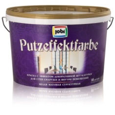 Jobi PUTZ-EFFEKTFARBE U9 (5л) Краска с кварц. част.