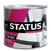 Грунт ГФ-021 "Status" серая (1,8 кг)/6 Радуга