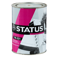 Грунт ГФ-021 "Status" красно-коричневая (2,6кг)/6 Радуга