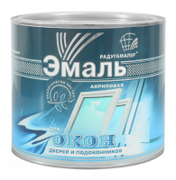 Краска акриловая д/окон, дверей и подоконников (0,9 кг)/14 Радуга