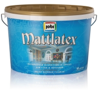 Jobi MATTLATEX О4  -30С° Краска влагостойкая ( 5 л)