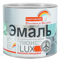 Эмаль ПФ-115 "ЛЮКС" ГОСТ 6465-76 белая  (1,9 кг)/6 Радуга