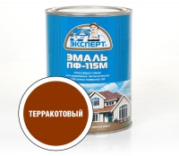 Эксперт Эмаль ПФ-115М гл. терракотовая RAL8004 1,8 кг /6