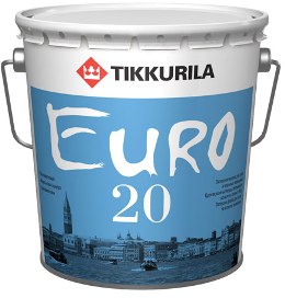 Tikkurila EURO PROF 20 А краска 9л