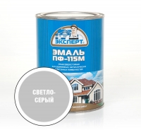 Эксперт Эмаль ПФ-115М гл. св-серая 2,7 кг /6