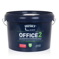 HUSKY OFFICE 2 Акриловая суперпрочная краска база С (2,5л)