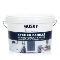 HUSKY Краска для кухонь и ванных комнат  -20 2,5л