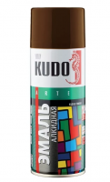 1012 Эмаль универс.коричневая RAL 8017 KUDO (0,52л)/12