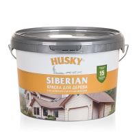 HUSKY SIBERIAN Краска для дерева акриловая Серый RAL7042  2,7л/3шт