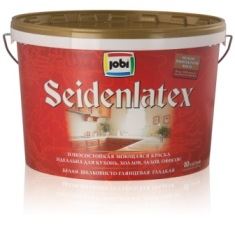 Jobi -20С° SEIDENLATEX T8 Краска шелк.-гл. моющ. База С (2,25 л)