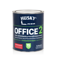 HUSKY OFFICE 2 Акриловая суперпрочная краска база С (0,9л/6)