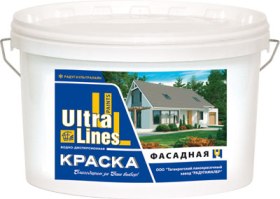 Краска ВД-АК фасадная (13кг) Ultralines