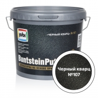 JOBI Гранитная штукатурка Buntsteinputz GOLD№107 Черный кварц 0,4мм  (20кг) ""