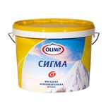 Олимп СИГМА -20С° Краска латексная фасадная ( 5 л) 