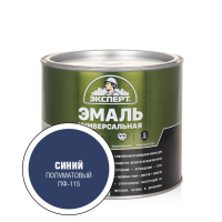 Эксперт Эмаль ПФ-115 п/матовая синяя 1,8 кг /6