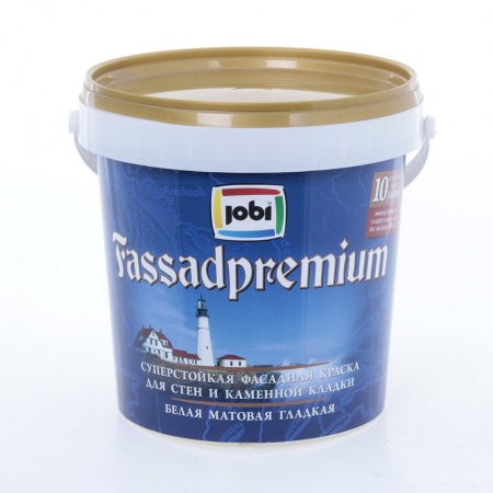 Jobi -20С° FASSADPREMIUM R10 Краска фасадная премиум  база С (9 л)
