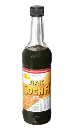Лак ХВ-784 сосна (0,5 л)/12"Новбытхим"