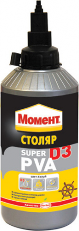 Клей "Момент Супер ПВА Д3" (750г.)/9 ""