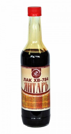 Лак ХВ-784 янтарь (0,5 л)/24 Радуга