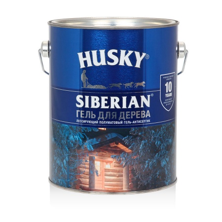 HUSKY SIBERIAN Антисептик полуматовый рябина 0,9л/6шт