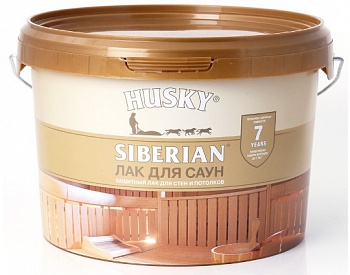 HUSKY SIBERIAN Лак для саун 2,5л