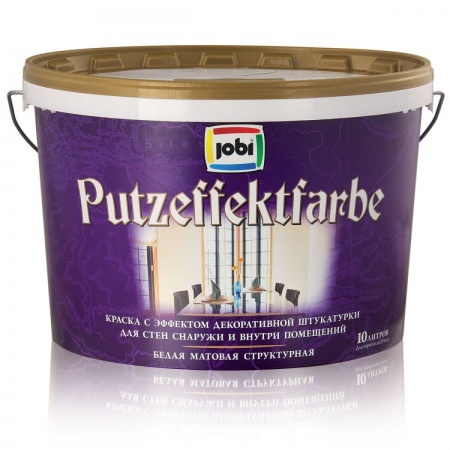Jobi PUTZ-EFFEKTFARBE U9 (10л) Краска с кварц. част.
