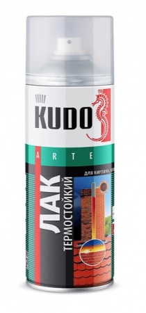 9006 Лак термостойкий KUDO (0,52л)/6