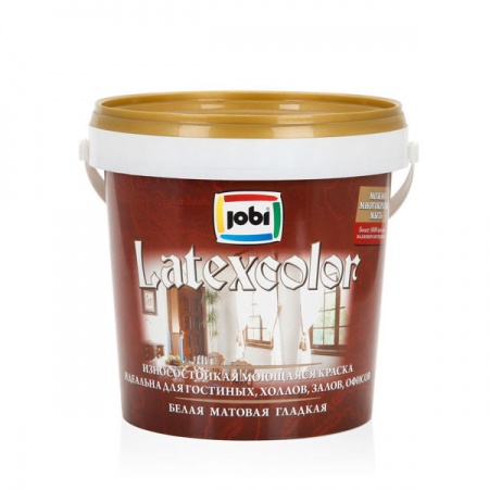 Jobi LATEXCOLOR A7 Краска моющаяся латексная  (10 л) ""