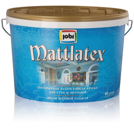 Jobi MATTLATEX О4  -30С° Краска влагостойкая ( 5 л)