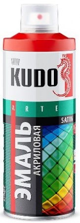 Эмаль универ. акриловая satin RAL3000 огненно-красная (0,520мл)6