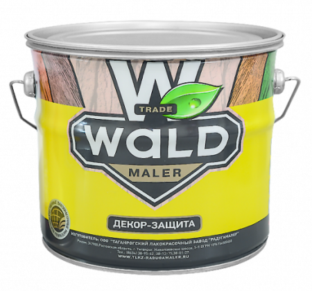 Пропитка защитно-декоративная для древесины дуб (10л) Wald