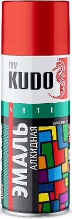 1016 Эмаль универс.темно-серая RAL7012 KUDO (0,52л)/12