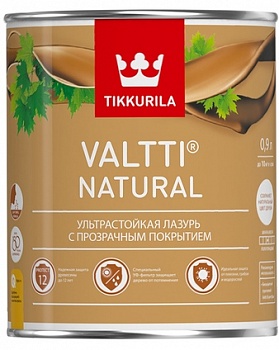 Tikkurila Антисептик VALTTI NATURAL лесирующий п/гл 2,7л /6
